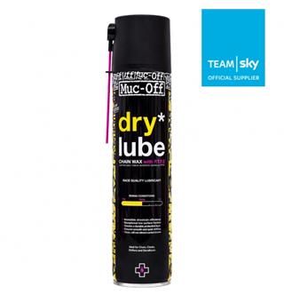 Muc-Off Dry Lube - PTFE 400ml Sykkelolje Sykkelolje for tørre forhold,sprayflaske